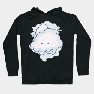 Cute happy cloud Hoodie